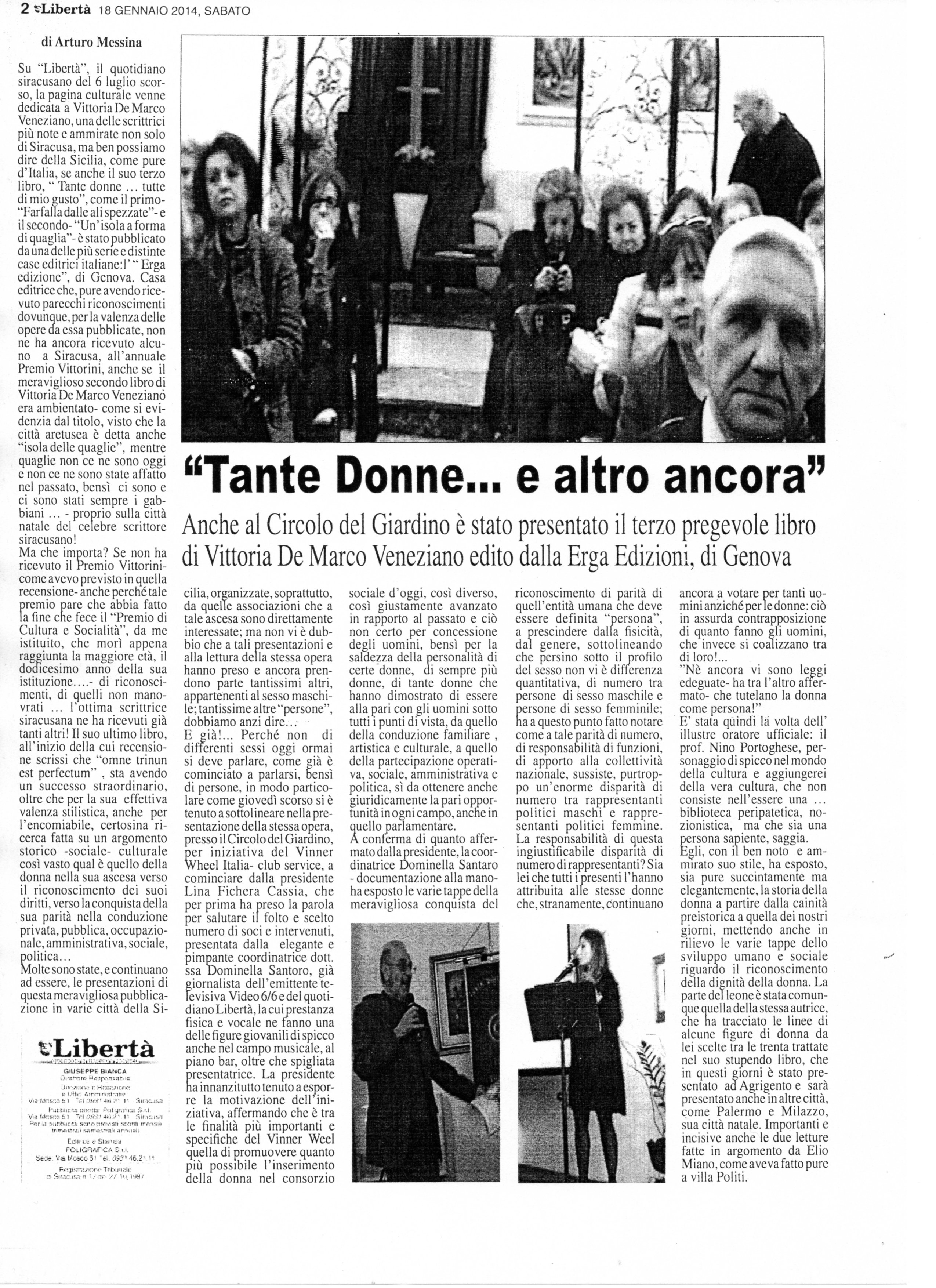 VIII Articolo