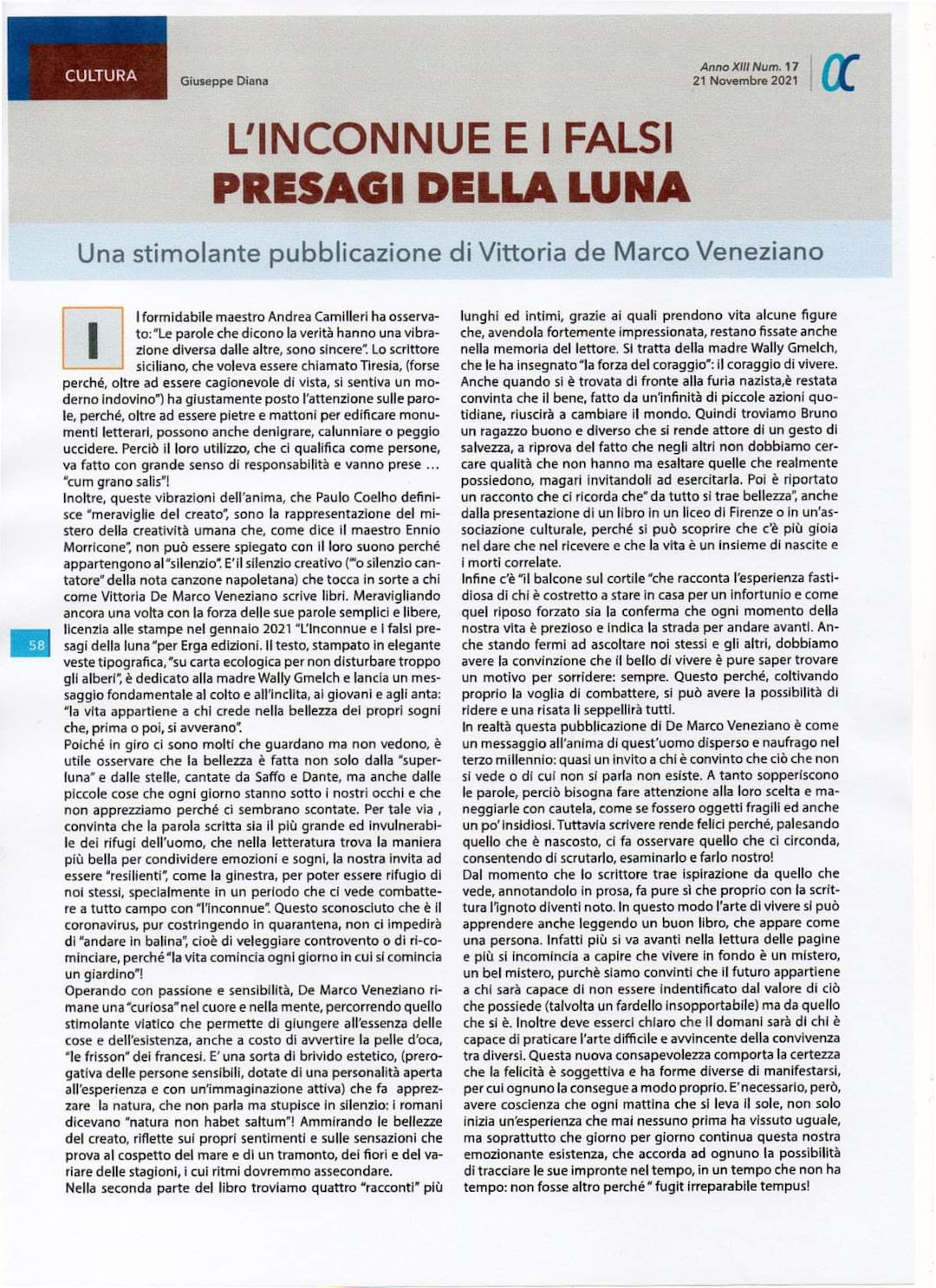 III Articolo